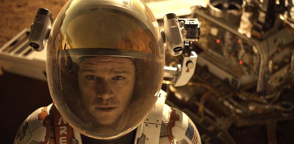 Matt Damon as Mark Watney in Ridley Scott’s The Martian